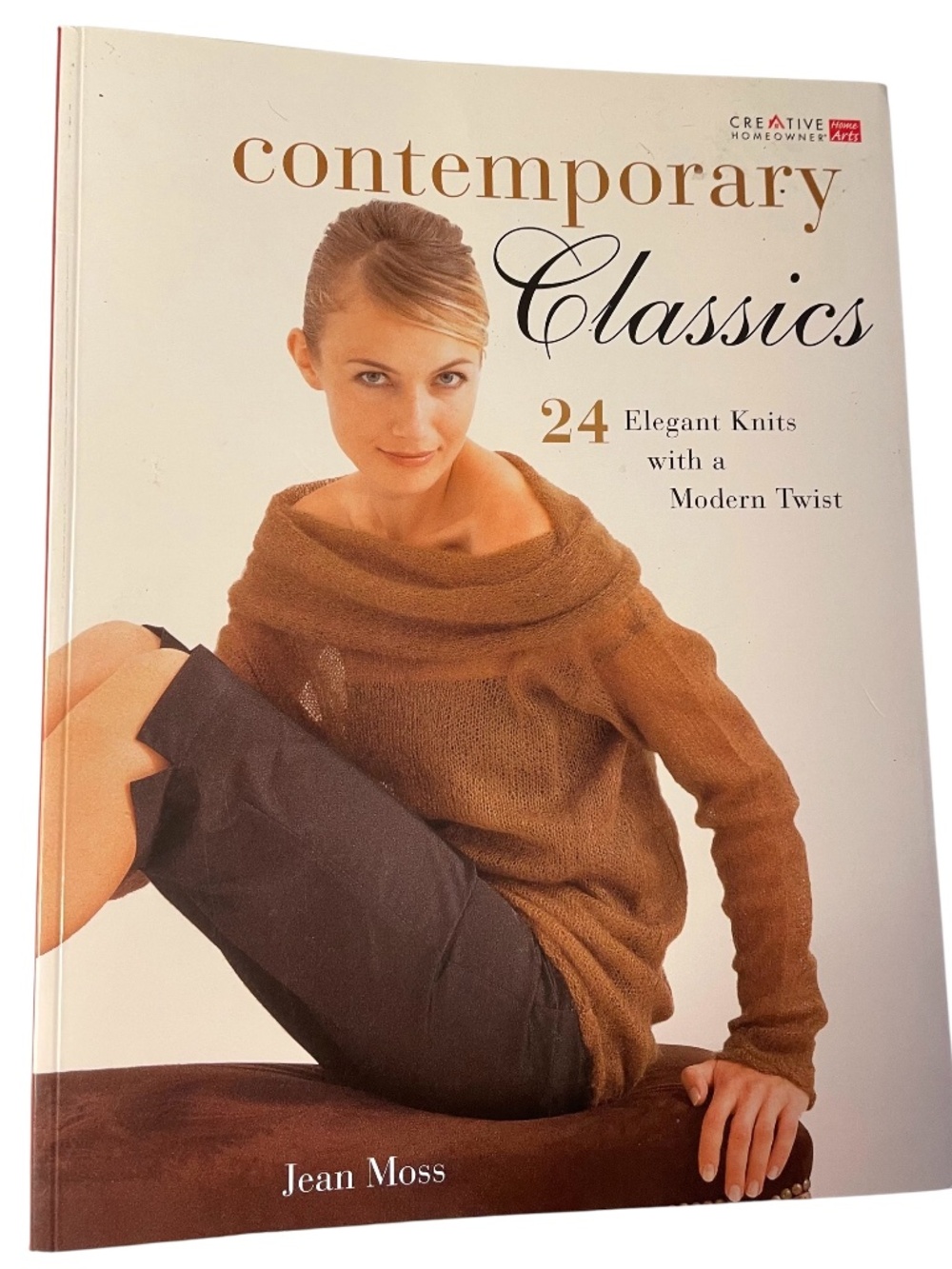 Contemporary Classics Knitting Book Jean Moss Like New Knit Patterns